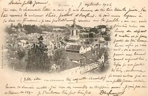 AK / Ansichtskarte Bolbec Panorama Ensemble Bolbec