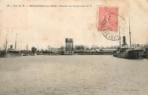 AK / Ansichtskarte Rochefort_sur_Mer Bassin du Commerce Rochefort_sur_Mer