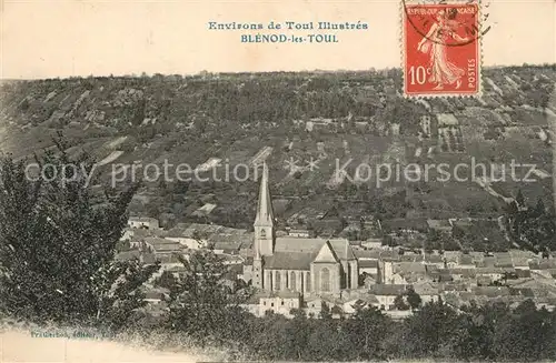 AK / Ansichtskarte Blenod les Toul Panorama Kirche Blenod les Toul