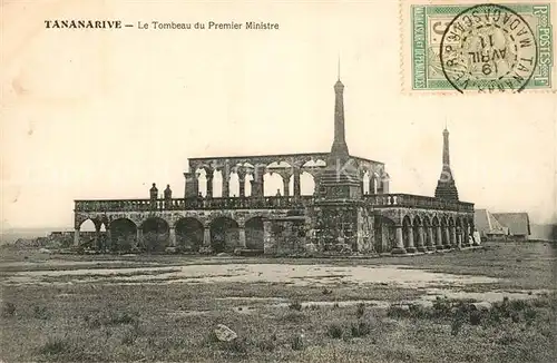 AK / Ansichtskarte Tananarive Tombeau du Premier Ministre Tananarive