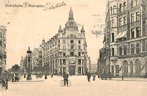 AK / Ansichtskarte Stockholm Stureplan Stockholm