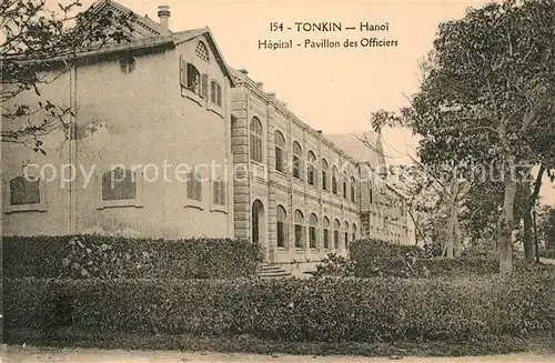 AK / Ansichtskarte Hanoi Hopital Pavillon des Officiers Hanoi