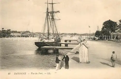AK / Ansichtskarte Bayonne_Pyrenees_Atlantiques Port Bayonne_Pyrenees