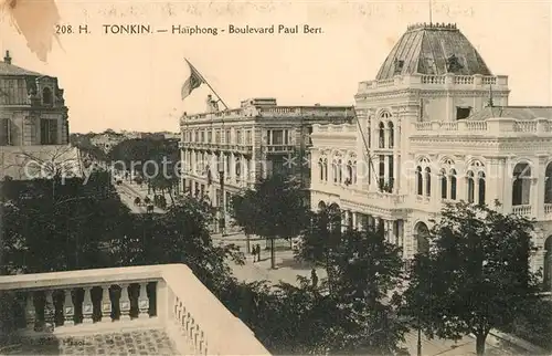 AK / Ansichtskarte Haiphong Boulevard Paul Bert Haiphong