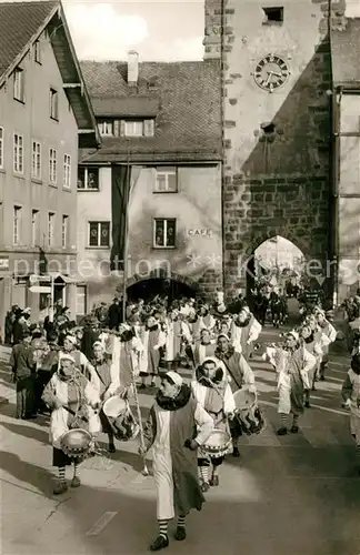 AK / Ansichtskarte Villingen Schwenningen Fastnacht Spielmannszug der Glunki Villingen Schwenningen