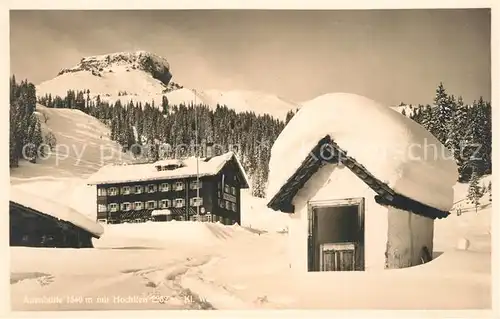 AK / Ansichtskarte Walsertal_Kleinwalsertal Sporthotel Auenhuette Walsertal_Kleinwalsertal