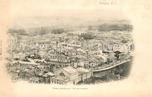 AK / Ansichtskarte Verdun_Meuse Vue generale Verdun Meuse