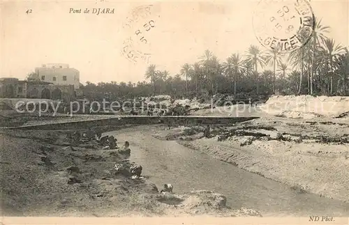 AK / Ansichtskarte Tunesien Pont de Djara Tunesien