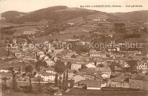 AK / Ansichtskarte Sainte Foy l_Argentiere Vue generale Sainte Foy l Argentiere