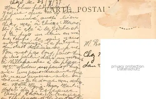 AK / Ansichtskarte Theize Chateau de Rapetour Theize