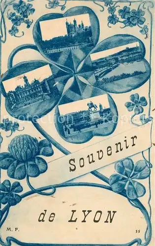 AK / Ansichtskarte Lyon_France Vue partielle Lyon France