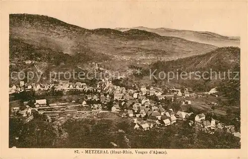 AK / Ansichtskarte Metzeral_Haut_Rhin Vosges dAlsace Panorama Metzeral_Haut_Rhin