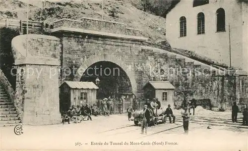 AK / Ansichtskarte Lanslebourg Mont Cenis Entree du Tunnel du Mont Cenis Lanslebourg Mont Cenis