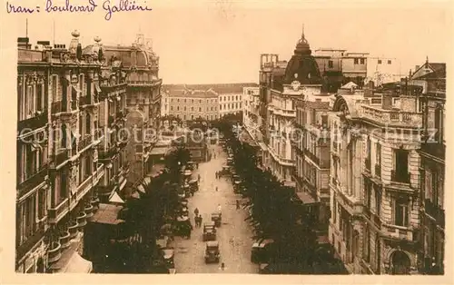 AK / Ansichtskarte Oran Boulevard Gallieni Oran