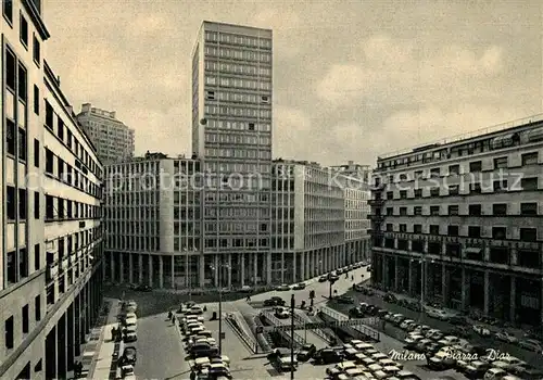 AK / Ansichtskarte Milano Piazza Diaz Milano