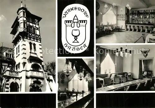 AK / Ansichtskarte Varnsdorf Vyletni restaurace Restaurant Varnsdorf