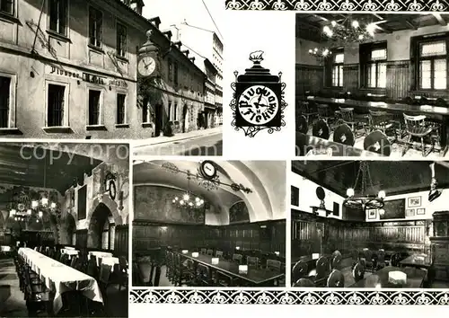 AK / Ansichtskarte Praha_Prahy_Prague Pivovar U Fleku Restaurant Praha_Prahy_Prague