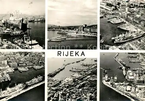 AK / Ansichtskarte Rijeka_Fiume Fliegeraufnahmen Rijeka Fiume