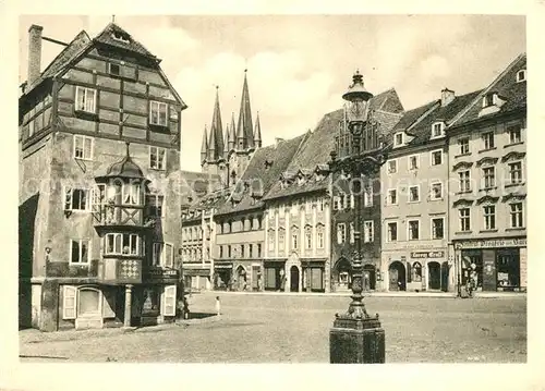 AK / Ansichtskarte Eger_Cheb_Tschechien Marktplatz Serie Verlorene Heimat 