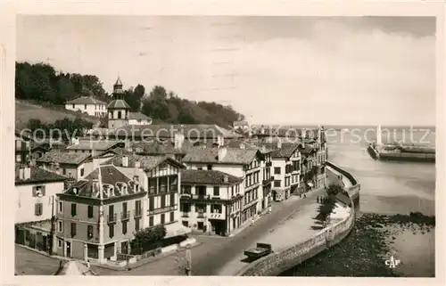 AK / Ansichtskarte Saint Jean de Luz Panorama Entree du Pont Saint Jean de Luz