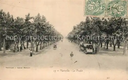 AK / Ansichtskarte Marseille_Bouches du Rhone Le Prado Marseille