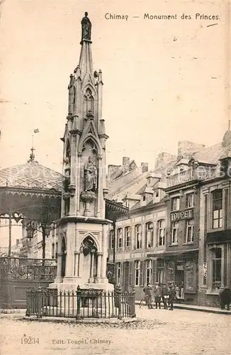 AK / Ansichtskarte Chimay Monument des Princes Chimay