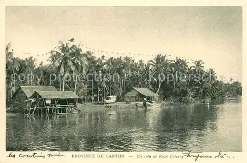 AK / Ansichtskarte Cantho_Can_Tho Rach  Cairang 