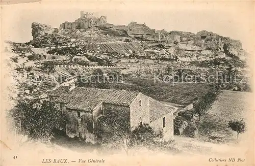 AK / Ansichtskarte Les_Baux de Provence Panorama Les_Baux de Provence