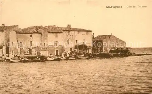 AK / Ansichtskarte Martigues Coin des Peintres Martigues