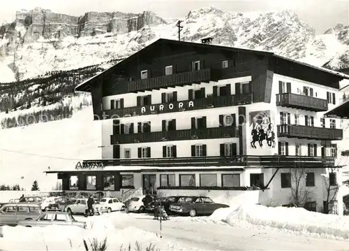 AK / Ansichtskarte Val_Badia Hotel Aurora Winter Val_Badia