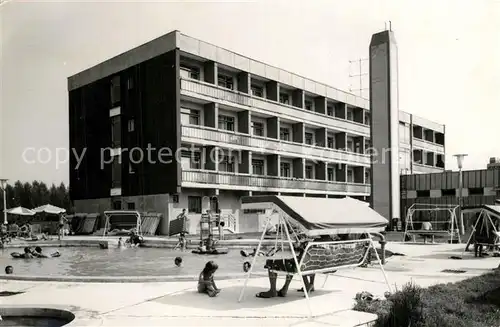 AK / Ansichtskarte Harkanyfuerdo Erholungsheim Bauindustrie Harkanyfuerdo