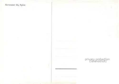 AK / Ansichtskarte Spiez_BE Chalet Niederli Spiez_BE