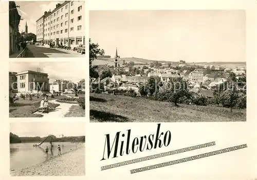 AK / Ansichtskarte Milevsko Stadtansichten Milevsko