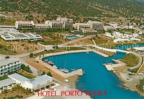 AK / Ansichtskarte Hydra Fliegeraufnahme Hotel Porto Hydra