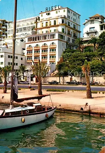 AK / Ansichtskarte Palma_de_Mallorca Hotel Ribel Passo Maritimo Palma_de_Mallorca