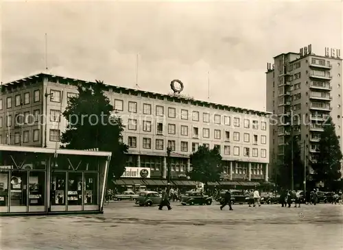 AK / Ansichtskarte Rotterdam Coolsingel met Erasmushuis Rotterdam