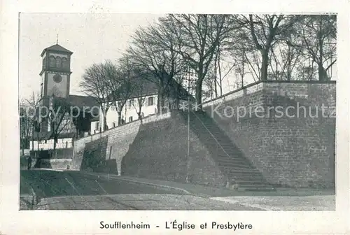 AK / Ansichtskarte Soufflenheim Eglise Presbytere Soufflenheim