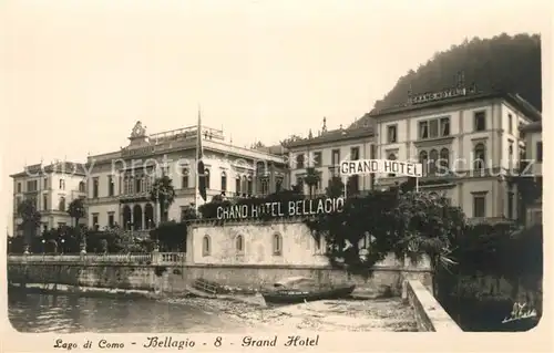 AK / Ansichtskarte Bellaggio_Lago_di_Come Grand Hotel 