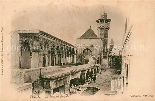 AK / Ansichtskarte Tunis La Mosquee Becquia Tunis