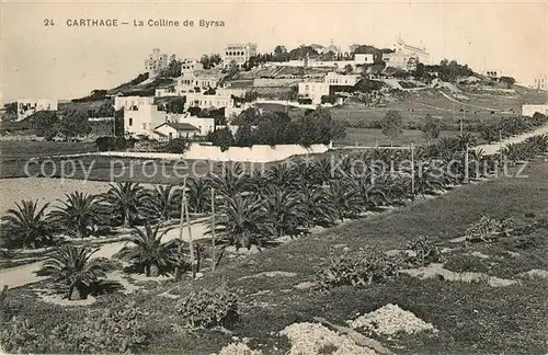AK / Ansichtskarte Carthage_Karthago La Colline de Byrsa Carthage Karthago