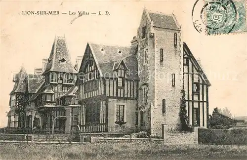 AK / Ansichtskarte Lion sur Mer Les Villas Lion sur Mer