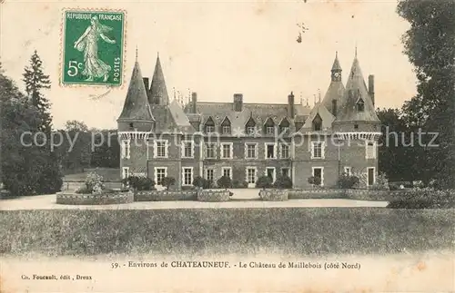AK / Ansichtskarte Maillebois Chateau de Maillebois Maillebois