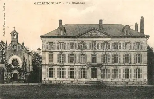 AK / Ansichtskarte Gezaincourt Le Chateau Gezaincourt