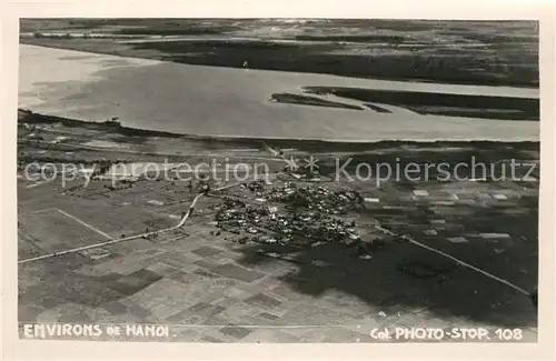 AK / Ansichtskarte Hanoi Environs de Hanoi Fliegeraufnahme Hanoi
