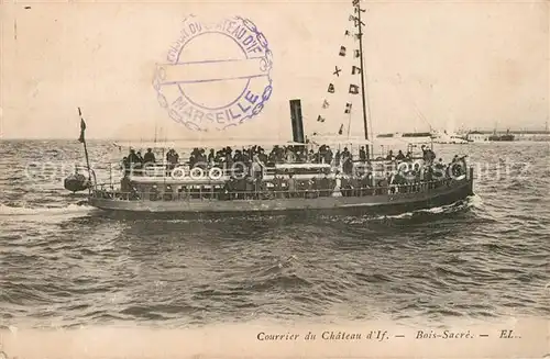 AK / Ansichtskarte Marseille_Bouches du Rhone Couvrier du Chateau dIf Bois Sacre Marseille
