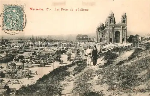 AK / Ansichtskarte Marseille_Bouches du Rhone Les Ports de la Joliette Marseille
