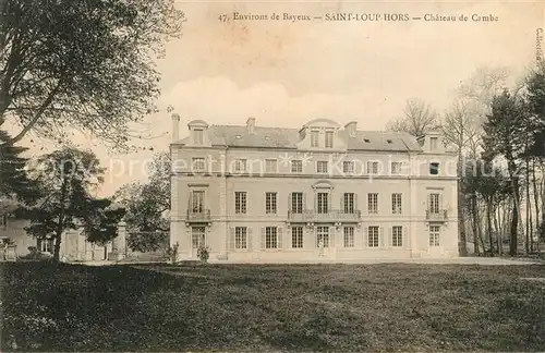 AK / Ansichtskarte Saint Loup Hors Chateau de Cambe Saint Loup Hors