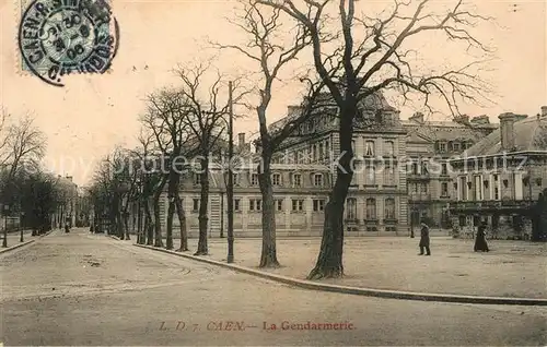 AK / Ansichtskarte Caen La Gendarmerie Caen