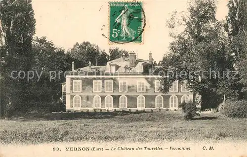 AK / Ansichtskarte Vernon_Eure Le Chateau des Tourelles Vernonnet Vernon Eure