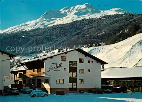 AK / Ansichtskarte Soelden_oetztal Pension Mirabell Soelden oetztal